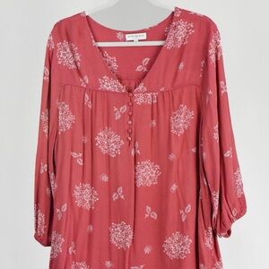 Women's Floral Top - Pink